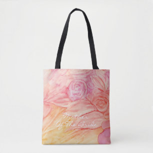 Bridal Gift Fresh Flowers Tote Bag