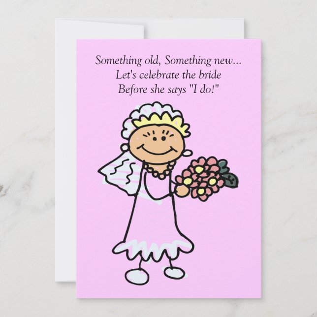 bridal.girl.ai, Something old, Something new...... Invitation (Front)