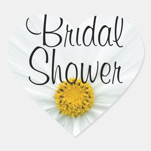 Bridal Heart Sticker (Front)