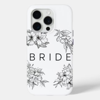 Bridal iPhone 15 pro phone case