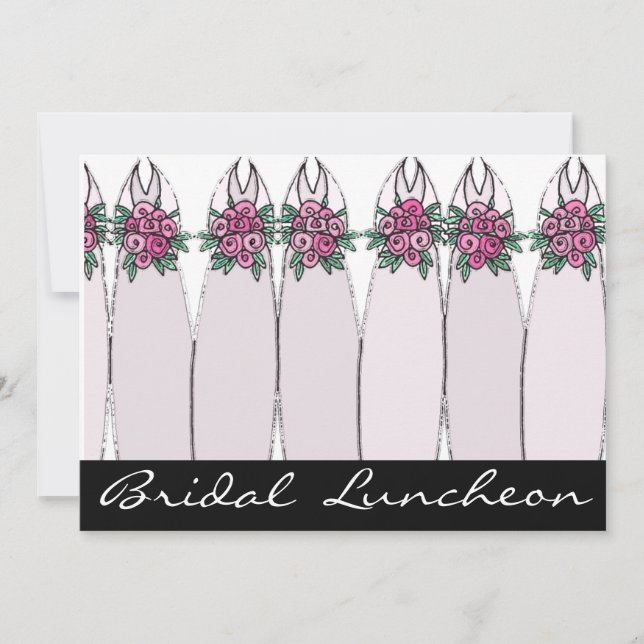 Bridal Luncheon Invitation (Front)