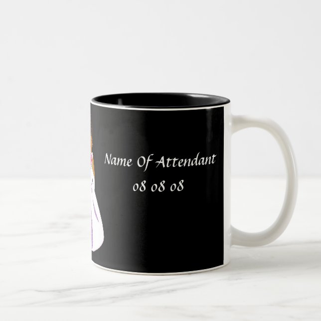 "Bridal Party Attendant" - Customizable Mug (Right)
