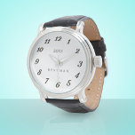 Bridal Party Best Man Groomsmen Wedding Watch<br><div class="desc">Nothing nicer than getting a personalized watch as a thank you for doing a great job on your wedding day.</div>