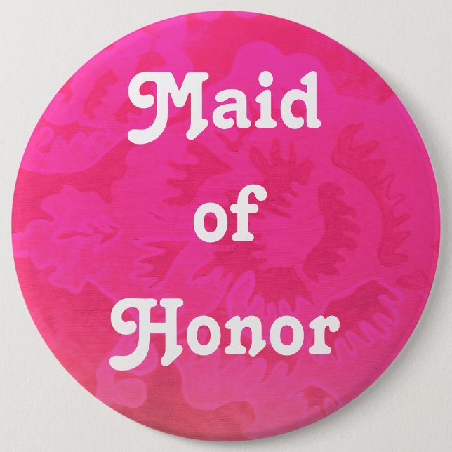 Bridal Party Button (Front)