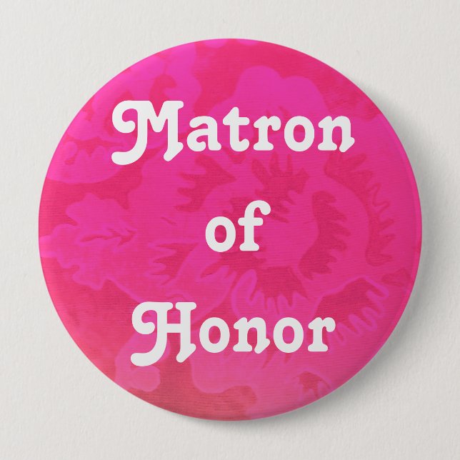 Bridal Party Button (Front)