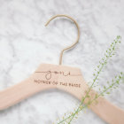 Bridal Party Engraved Wedding Party Wooden Hanger
