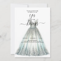 Bridal Say Yes to the Dress Invitation
