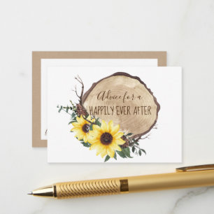 Bridal Shower Advice Cards