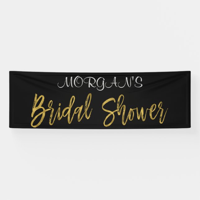 Bridal Shower Announcement Party Banner (Horizontal)