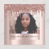 Bridal Shower Birthday Rose Drips Spark Photo