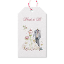 Bridal Shower Bride & Groom Pink Cream dress 