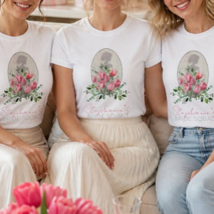 Bridal Shower Bride Squad Personalized T-Shirt