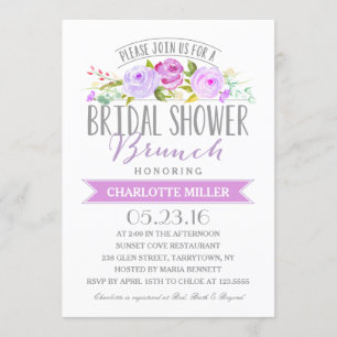 Bridal Shower Brunch Bridal Shower Invitation