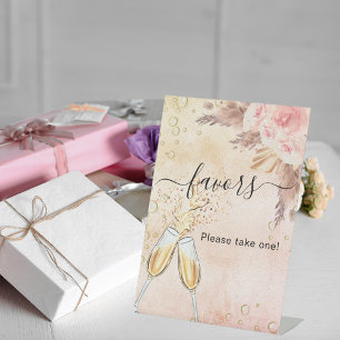 Bridal Shower bubbly brunch favour sign
