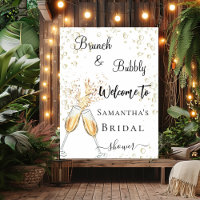 Bridal Shower bubbly brunch welcome