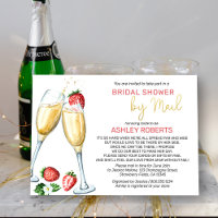 Bridal Shower by Mail - Strawberries Champagne