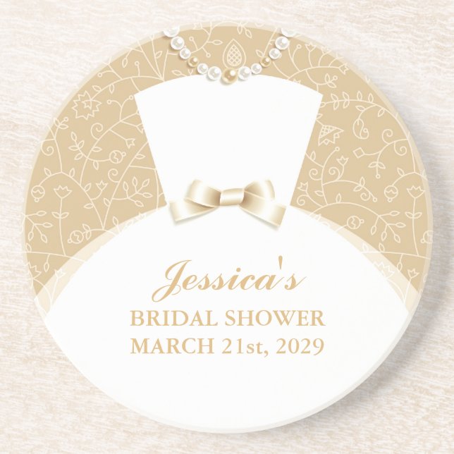 Bridal Shower Coasters (Front)