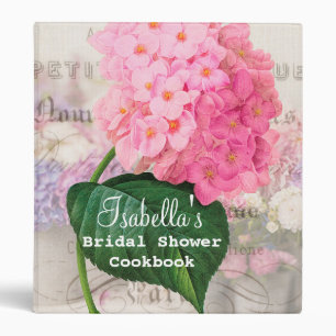 Bridal Shower Cookbook Ring Avery Binder