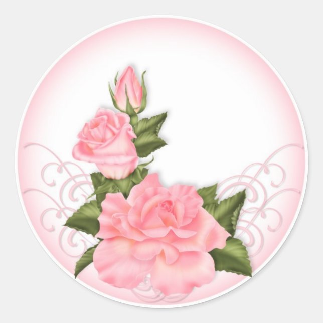 Bridal Shower Cupcake Toppers Stickers Birthday (Front)