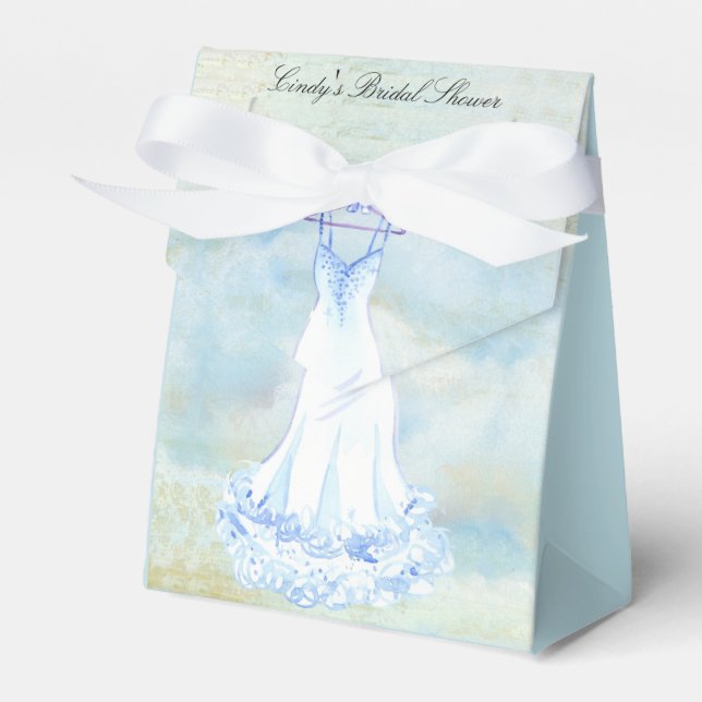 Bridal Shower Favor Box (Front Side)