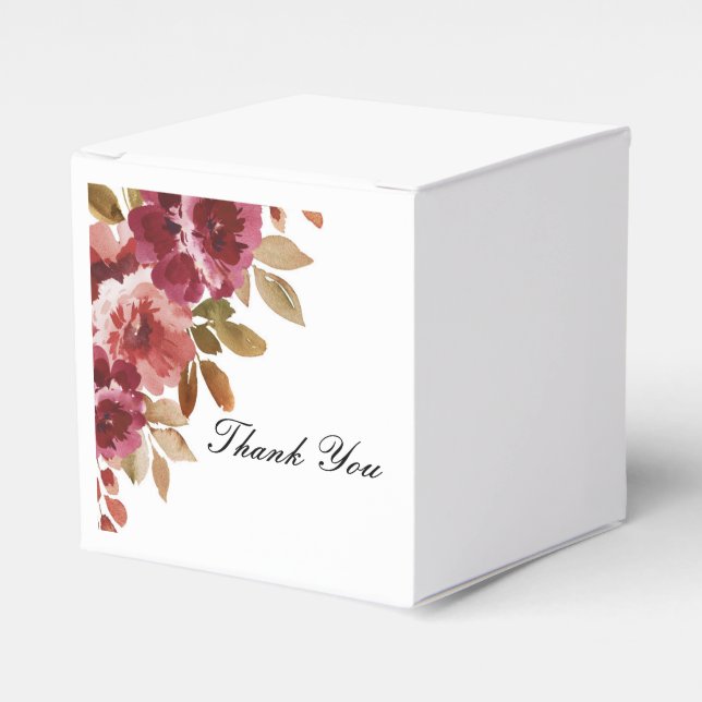 BRIDAL SHOWER  FAVOR BOX (Front Side)