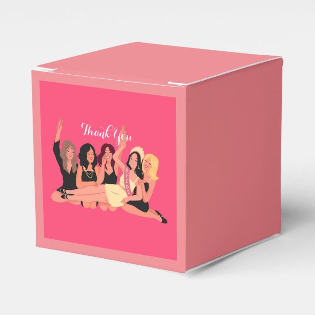 BRIDAL SHOWER FAVOUR BOXES (Front Side)