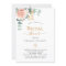 Bridal Shower floral rose gold eucalyptus greenery