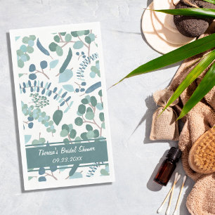 Bridal Shower Garden Party Custom Napkin