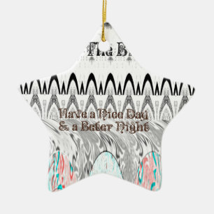 Bridal Shower Gift Art Print Ceramic Ornament