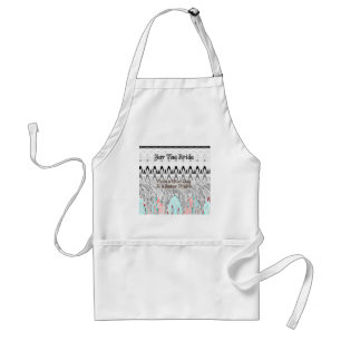 Bridal Shower Gift Art Print Standard Apron