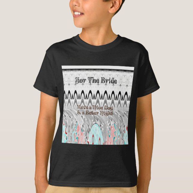 Bridal Shower Gift Art Print T-Shirt (Front)