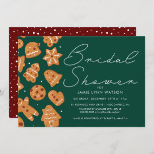 BRIDAL SHOWER   Gingerbread Cookies Invitation