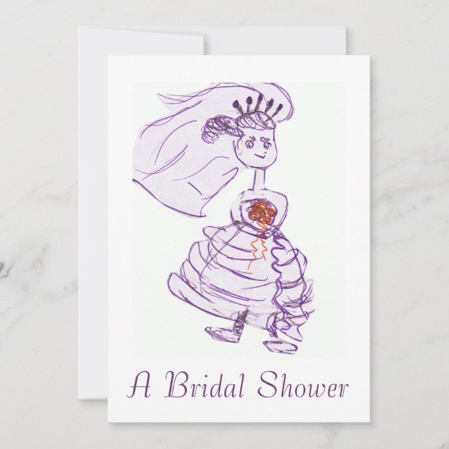 Bridal Shower Invitation (Front)