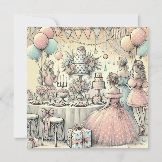 Bridal Shower Invitation (Front)