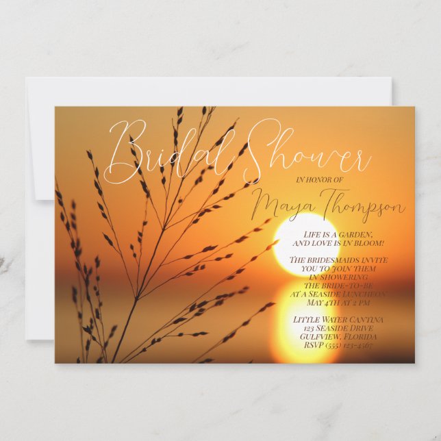 Bridal Shower Invitation (Front)