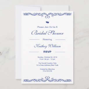Bridal shower invitation