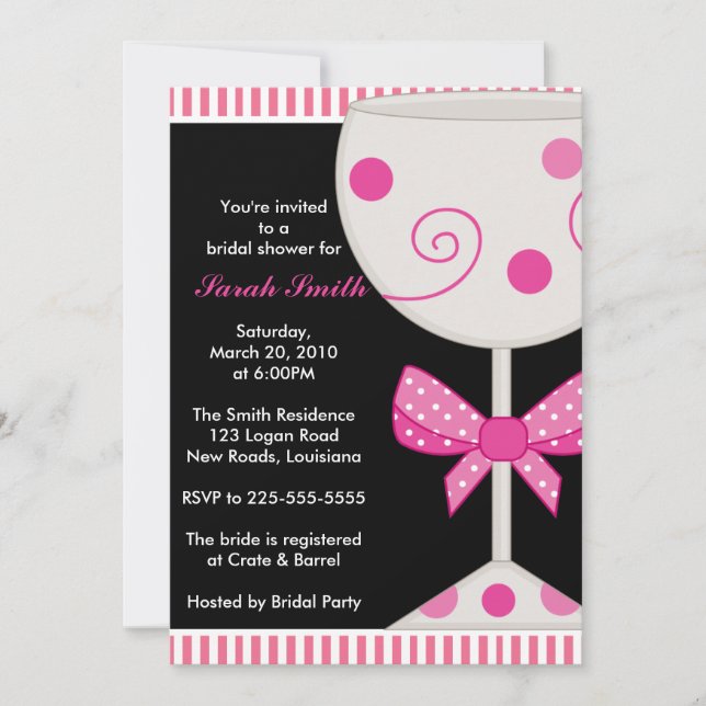 Bridal Shower Invitation (Front)