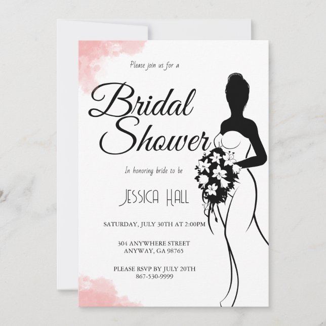 Bridal Shower Invitation (Front)