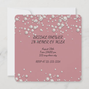 BRIDAL SHOWER INVITATION