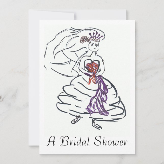 Bridal Shower Invitation (Front)