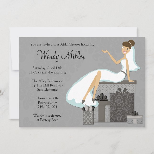 Bridal Shower Invitation (Front)