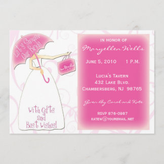 Bridal Shower Invitation and Photo Card