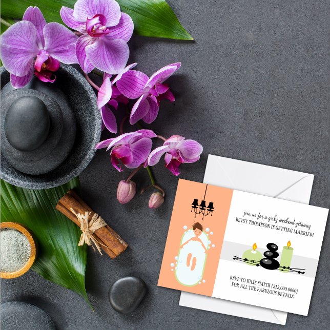 Bridal Shower Invitation or A Spa Weekend Getaway (Creator Uploaded)