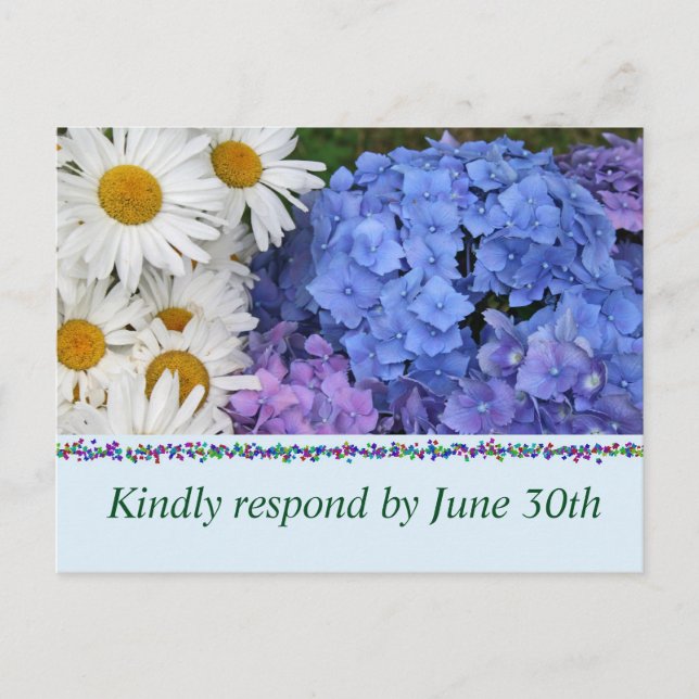 Bridal shower Invitation Postcard (Front)