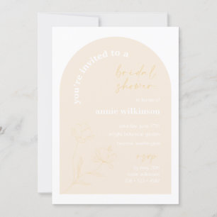 Bridal Shower Invitation Retro Wedding Party A115