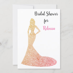 Bridal Shower Invitation - Sparkle and Shine