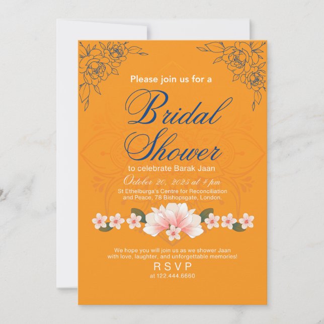 Bridal Shower Invitations (Front)