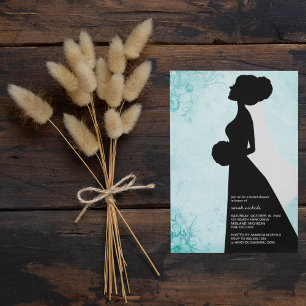 Bridal Shower Invitations {Teal}