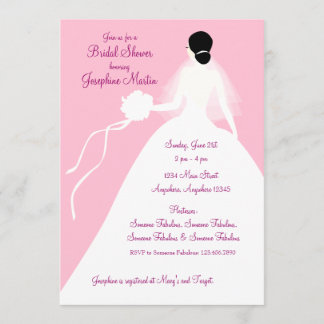 Bridal Shower Luncheon Invitation