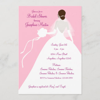 Bridal Shower Luncheon Invitation
